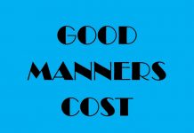 Have people of today lost their manners? Manners