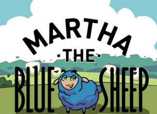 Martha The Blue Sheep by Gabrielle Yetter Review Blue Sheep