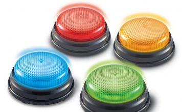 Learning Resources Lights and Sounds Buzzers Review Learning Resources