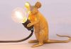 Seletti Mouse Lamp in Gold Finish (Sitting Edition) Review Mouse Lamp