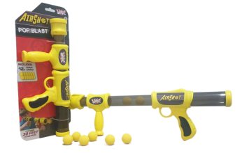 Wicked Uncle AirShot Pop Blaster Review AirShot Pop Blast Foam Ball Blaster