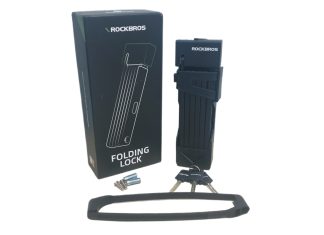 ROCKBROS Sold Secure Gold Folding Bike Lock Review ROCKBROS Folding Bike Lock